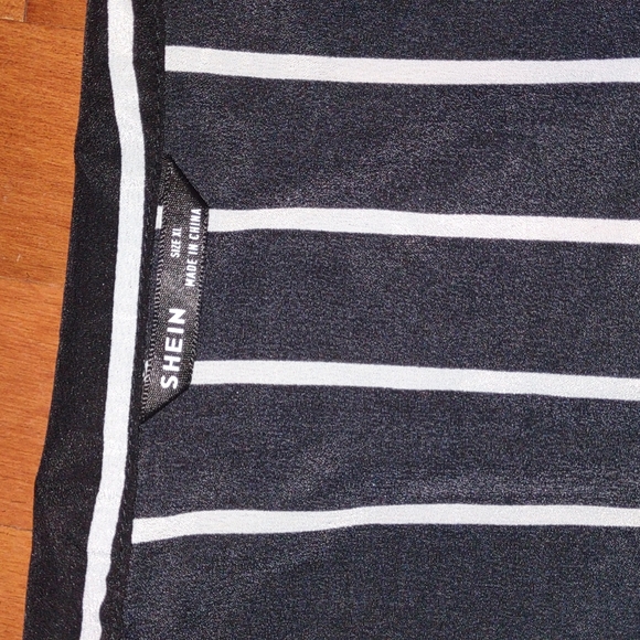 SHEIN striped dress shirt - Picture 2 of 4